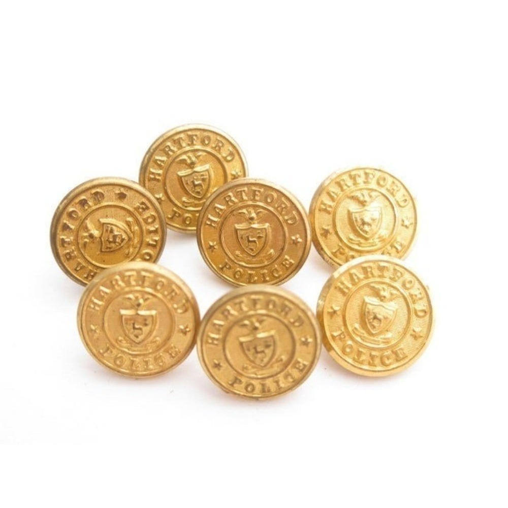 Vintage Hartford Gold Toned Buttons Lot - Picture 2 of 6